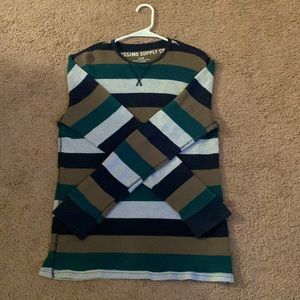 Medium striped long sleeved shirt